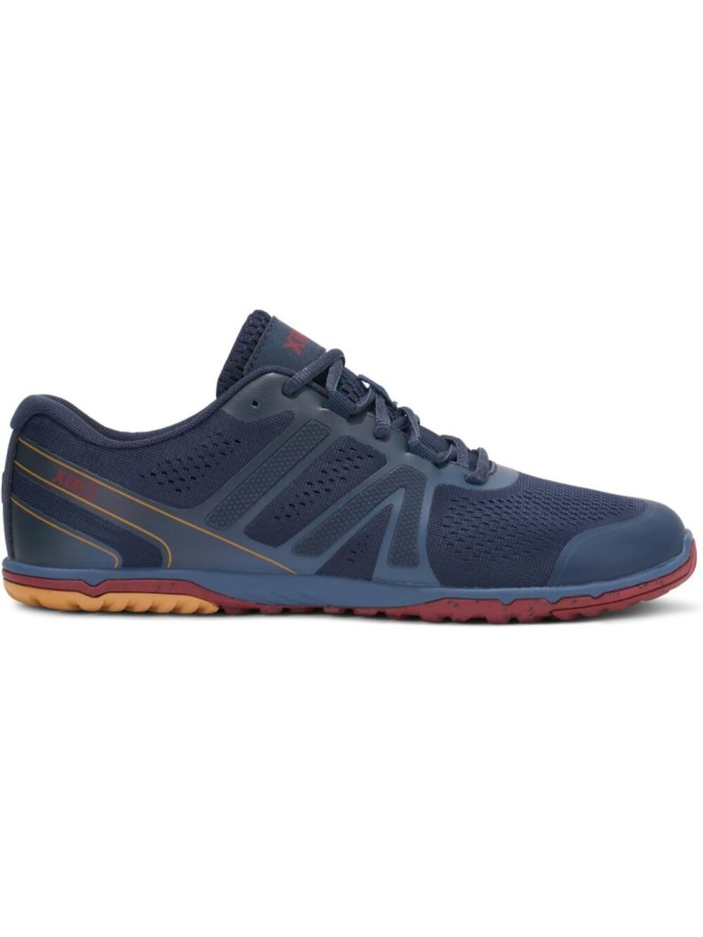 Xero Men's Vintage Indigo Red Rubber Lightweight Lace Up Running Athletic Shoes